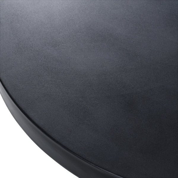 Modrest Bruni Modern Black Concrete Coffee Table Model VGGR-623840-BLK