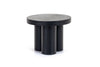 Modrest Bruni Modern Black Concrete End Table Model VGGR-623860-BLK