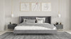Eastern King Nova Domus Panther Contemporary Grey & Black Bedroom Set Model VGMABR-77-SET-EK