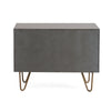 Modrest Bryan Modern Grey Nightstand Model VGMABR-82-GREY-NS