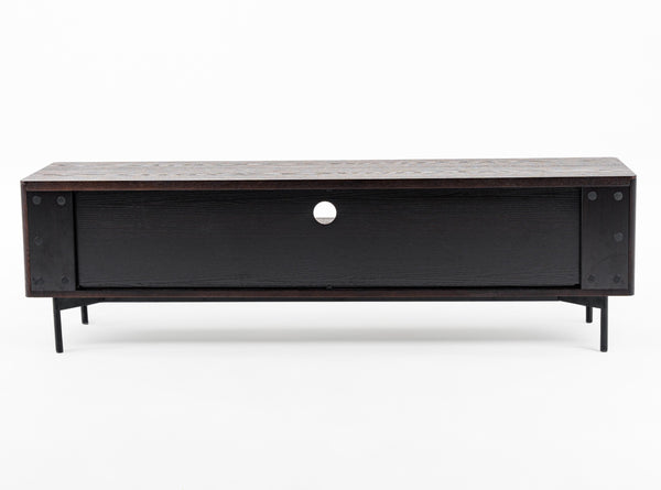 Calhoun Modern Smoked Ash TV Stand