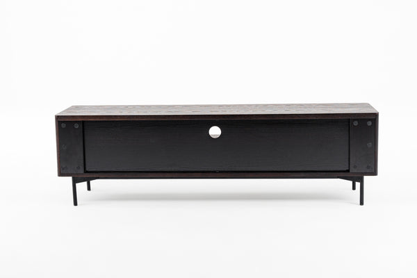 Modrest Calhoun Modern Smoked Ash Tv Stand Model VGDWJ9737-BRN-TV