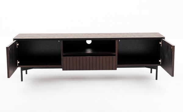 Calhoun Modern Smoked Ash TV Stand