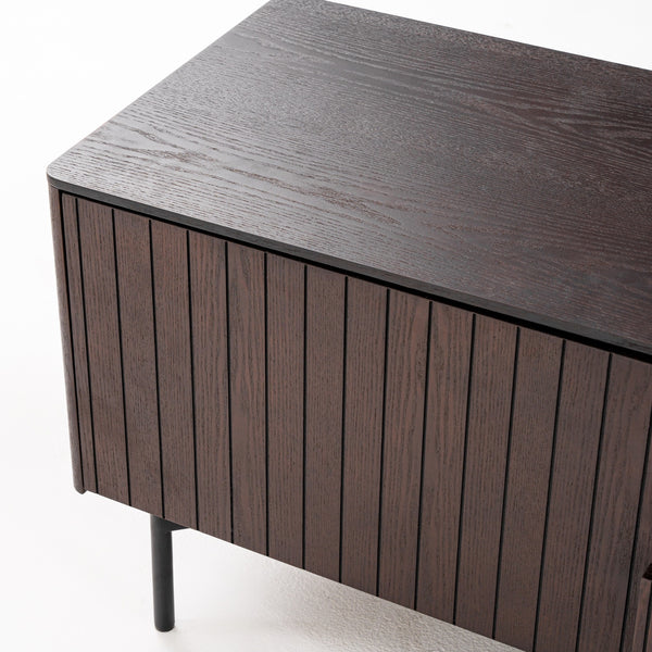 Calhoun Modern Smoked Ash TV Stand