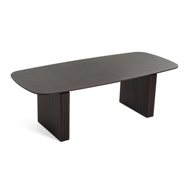 Modrest Calhoun Modern Smoked Oak Extendable Dining Table Model VGDWJ3572-2-BRN-DT