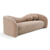 Calico Contemporary Tan Fabric 4-Seat Sofa
