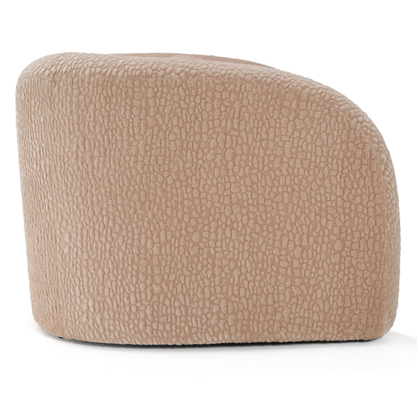 Divani Casa Calico Contemporary Tan Fabric 4 Seat Sofa Model VGOD-ZW-20019-TAN-4