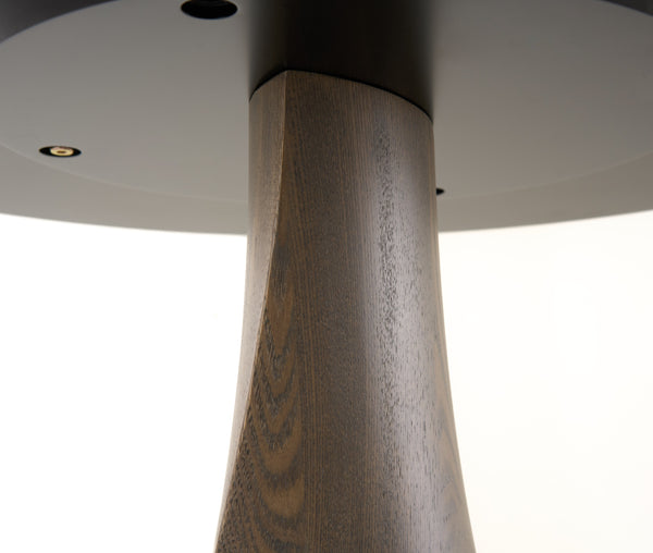 Modrest Calvary Mid Century Modern Ceramic & Grey Ash Bar Table Model VGCS-BT-22100