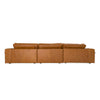 Modrest Cambria Modern Laf Cognac Leather Sectional Sofa Model VGKK-KF1123-SECT
