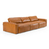 Divani Casa Cambria Modern Cognac Leather Sofa Model VGKK-KF.1123-SOFA-M2832