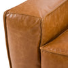 Cambria Modern Cognac Leather Sofa