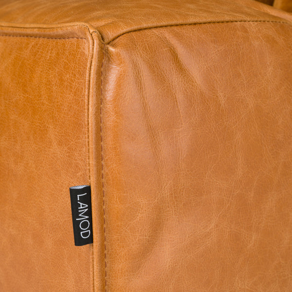 Divani Casa Cambria Modern Cognac Leather Sofa Model VGKK-KF.1123-SOFA-M2832