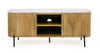 Modrest Cambridge White Marble & Mango Tv Stand Model VGEDRID118002-TV