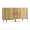 Modrest Cambridge White Marble & Mango Buffet Model VGEDRID118001-BUF