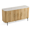 Modrest Cambridge White Marble & Mango Buffet Model VGEDRID118001-BUF