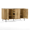Modrest Cambridge White Marble & Mango Buffet Model VGEDRID118001-BUF