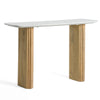 Cambridge White Marble & Mango Console Table