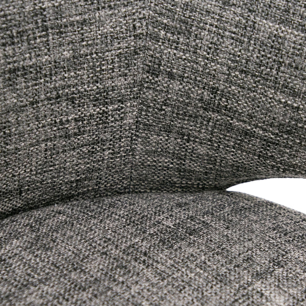 Modrest Carlton Modern Grey Fabric Dining Chair Model VGWCC115-GRY