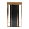 Nova Domus Cartier Modern Black & Rosegold Console Table Model VGVCK-A002