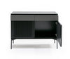 Casper Modern Mid Century Black Oak Buffet