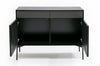 Casper Modern Mid Century Black Oak Buffet