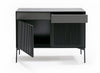 Casper Modern Mid Century Black Oak Buffet