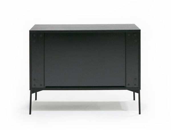 Casper Modern Mid Century Black Oak Buffet