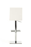 Modrest Kasey Modern White Bar Stool Model VGCBT-1066CN-WHT