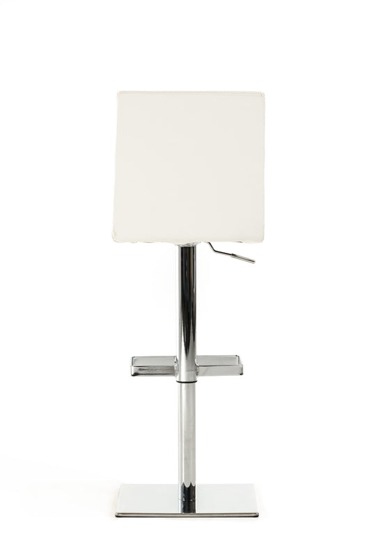 Modrest Kasey Modern White Bar Stool Model VGCBT-1066CN-WHT