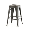 Dink Modern Grey Metal Bar Stool (Set Of 4) Model VGCBT-5825-GRY
