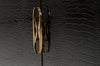 Talin Modern Black Crocodile & Rosegold Buffet