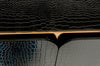 Talin Modern Black Crocodile & Rosegold Buffet