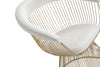 Modrest Chandler Modern Beige Velvet & Gold Dining Chair Model VGZAY007-BEI-DC