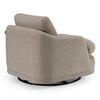 Divani Casa Chantry Modern Grey Sand Fabric Swivel Accent Chair Model VGKK-KF.8592-CHR-SAND
