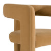 Cherish Modern Tan Fabric Dining Chair