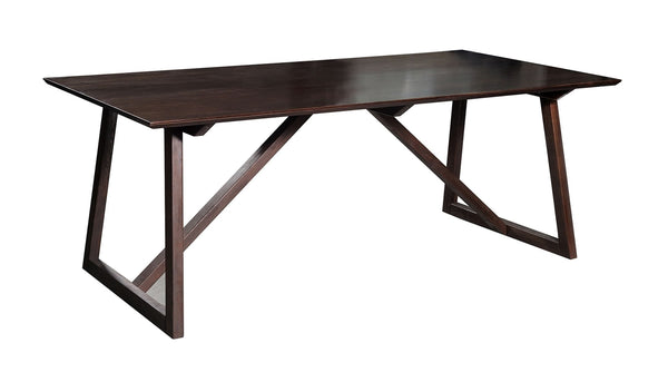 Chrissy Modern Solid Walnut Beechwood Dining Table