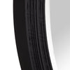 Lamod Cirque Modern Black Ash Round Mirror Model VGVC-J2368-M