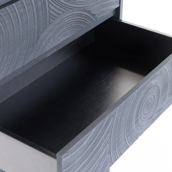 Lamod Cirque Modern Black Ash Chest Model VGVC-J2368-5H