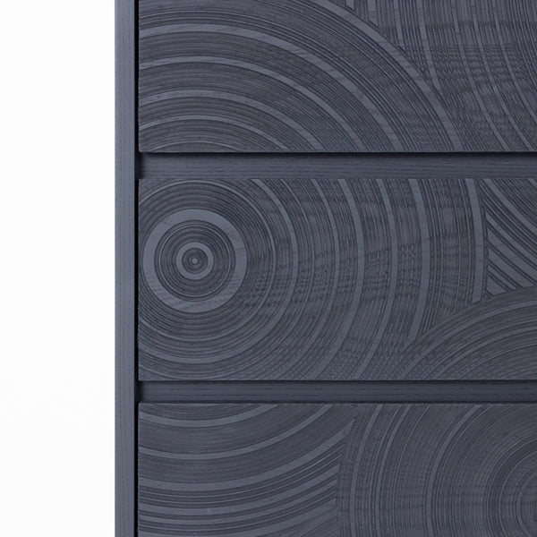 Cirque Modern Black Ash Chest