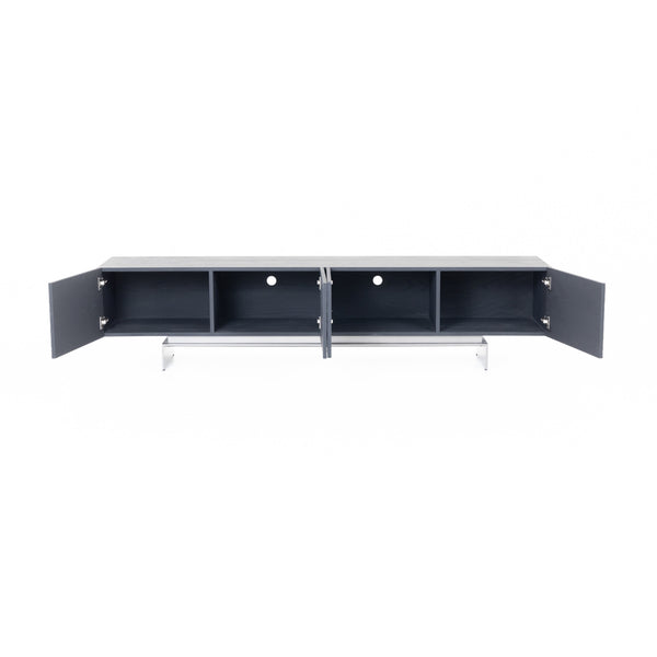 Lamod Cirque Modern Black Ash Tv Stand Model VGVC-TV2368-BLK