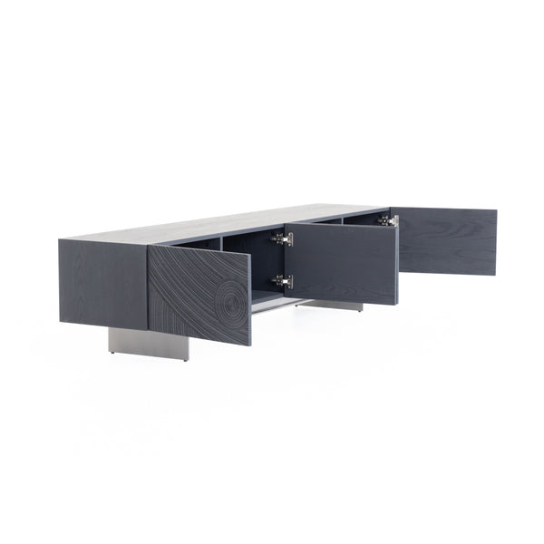 Lamod Cirque Modern Black Ash Tv Stand Model VGVC-TV2368-BLK