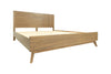 Modrest Claire Eastern King Contemporary Walnut Bed Model VGWDWIN-USQB-BED-EK