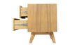 Modrest Claire Contemporary Walnut Nightstand Model VGWDWIN-NST02-NS