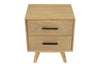 Modrest Claire Contemporary Walnut Nightstand Model VGWDWIN-NST02-NS