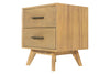 Modrest Claire Contemporary Walnut Nightstand Model VGWDWIN-NST02-NS