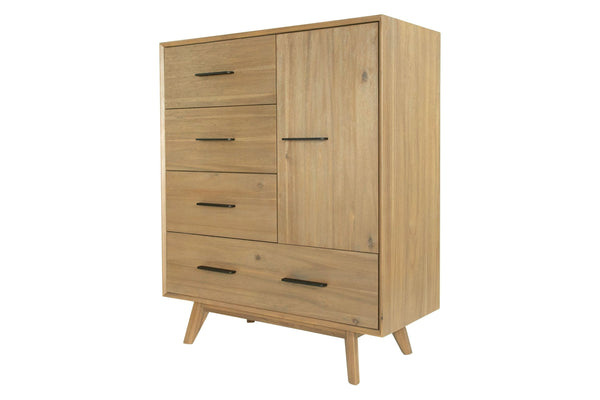 Modrest Claire Contemporary Walnut Chest Model VGWDWIN-TB04D01-CHEST
