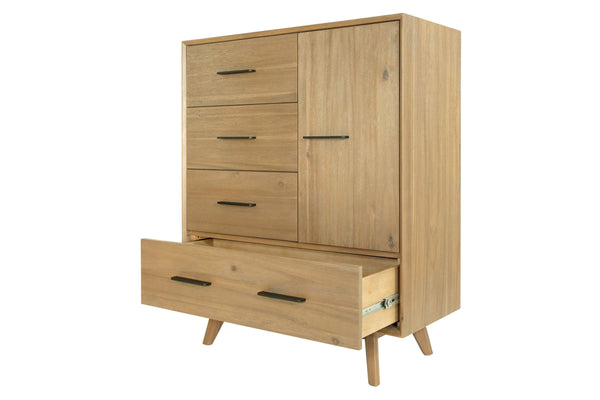 Modrest Claire Contemporary Walnut Chest Model VGWDWIN-TB04D01-CHEST