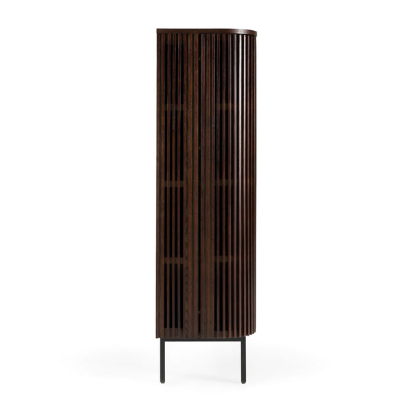 Clifton Modern Smoked Ash Tall Buffet