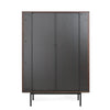Clifton Modern Smoked Ash Tall Buffet