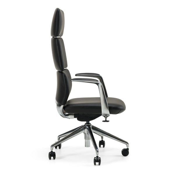 Modrest Clyne Modern Black Vegan Leather Executive Office Chair Model VGFU-FK013-A11-BLK